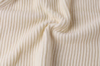 Fine Wool Turtleneck Zip Cardigan