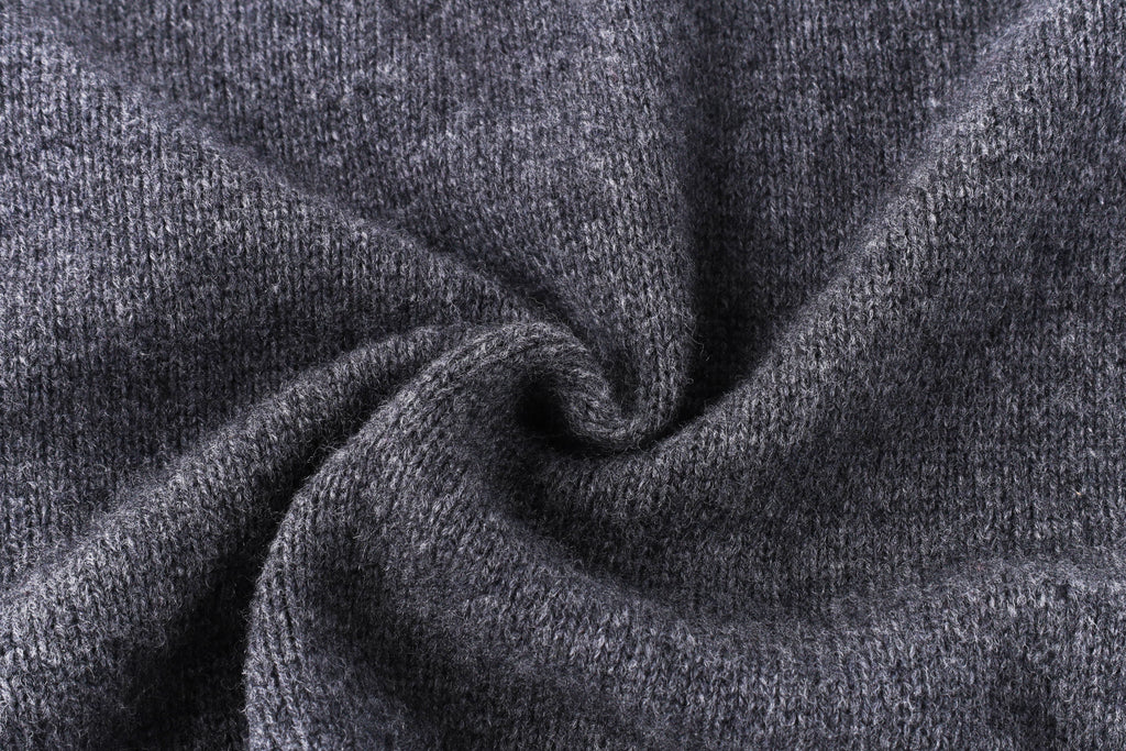 Quarter Zip Cable Knit Jumper