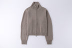 Vitnage Mock Neck Zip-up Cardigan