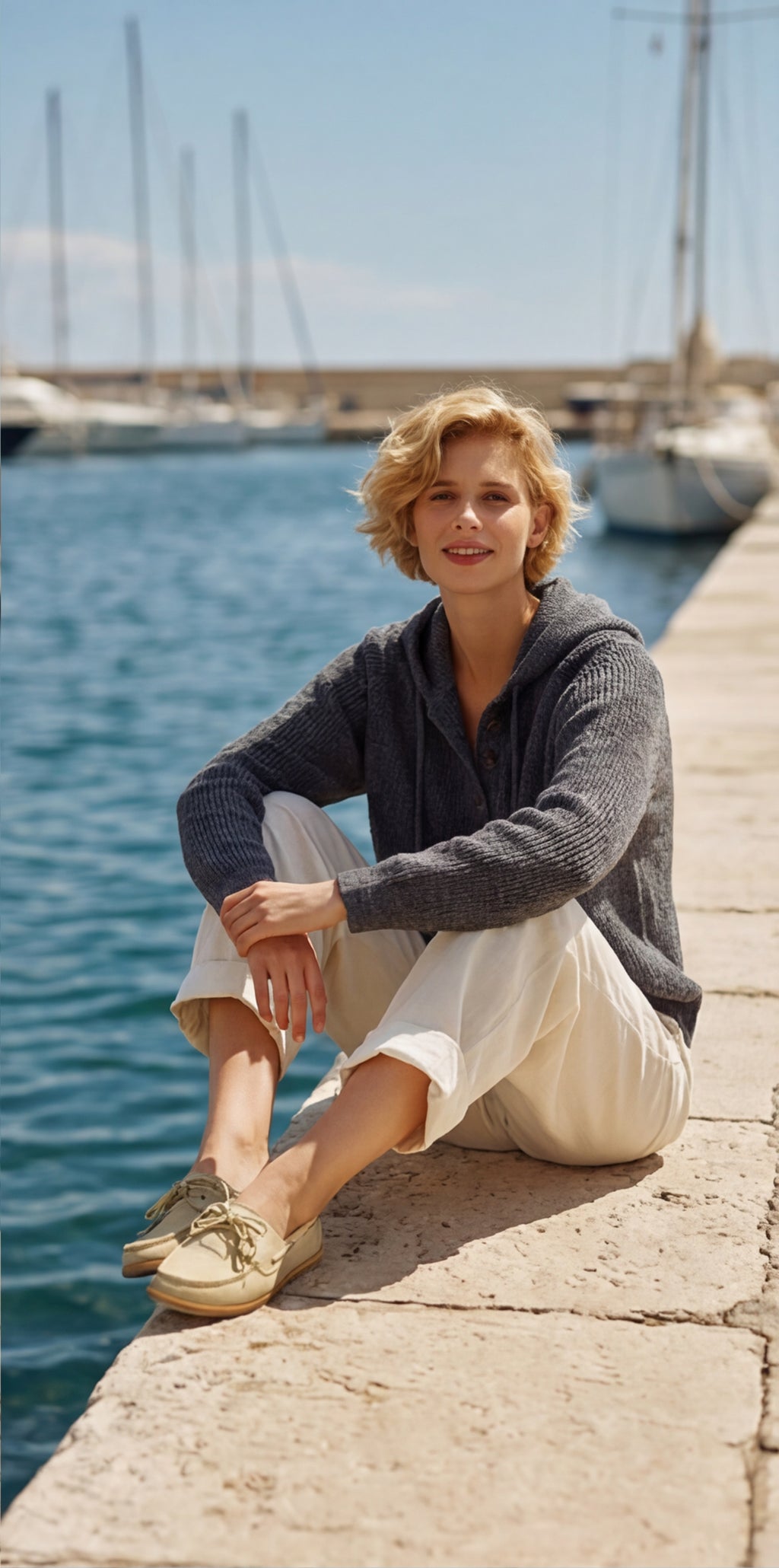 Vintage Interloop Wool Hoodie Jumper