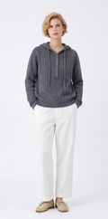 Vintage Interloop Wool Hoodie Jumper