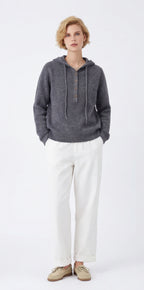 Vintage Interloop Wool Hoodie Jumper