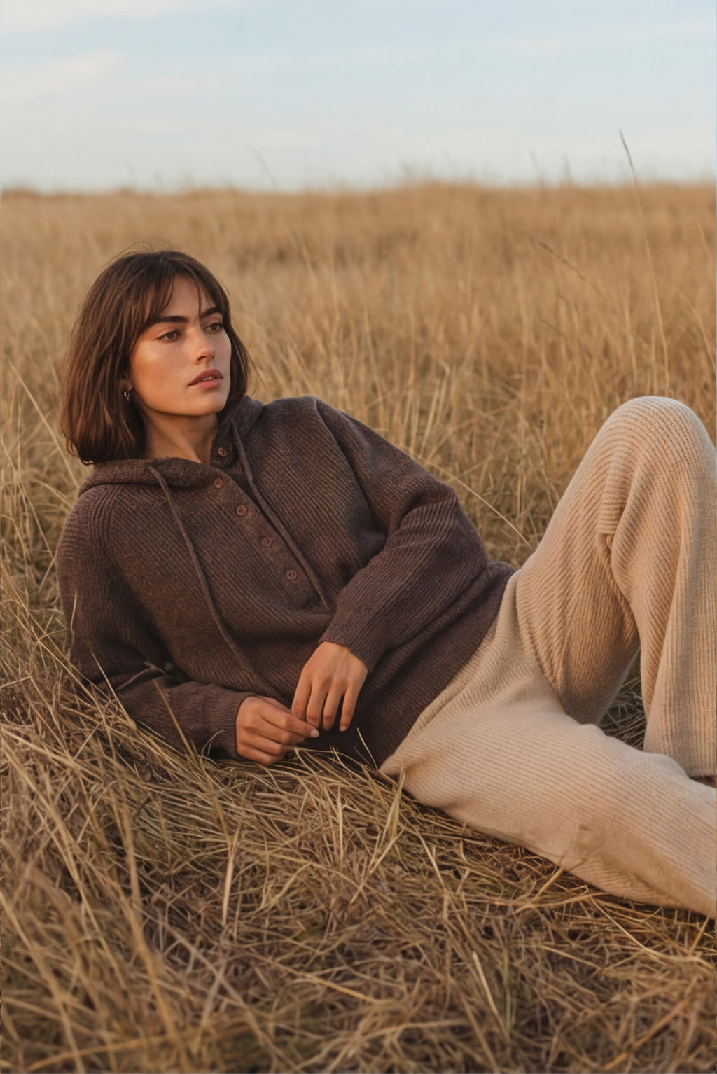 Vintage Interloop Wool Hoodie Jumper