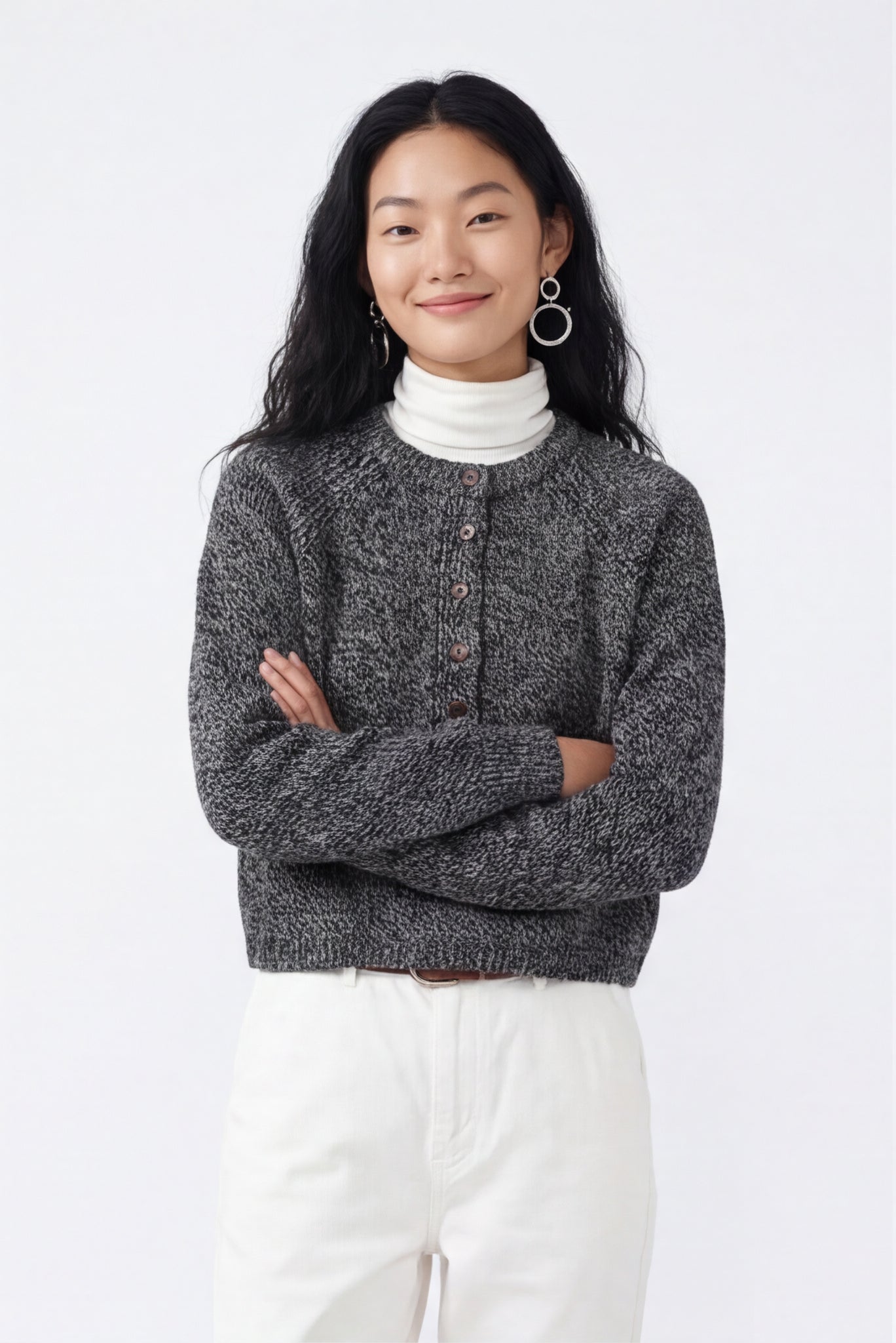 Classic Crew Neck Knit Jumper