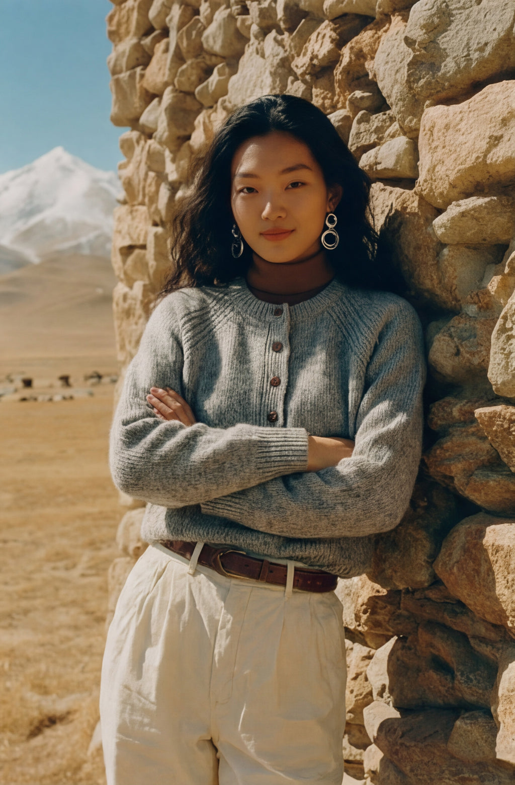 Classic Crew Neck Knit Jumper