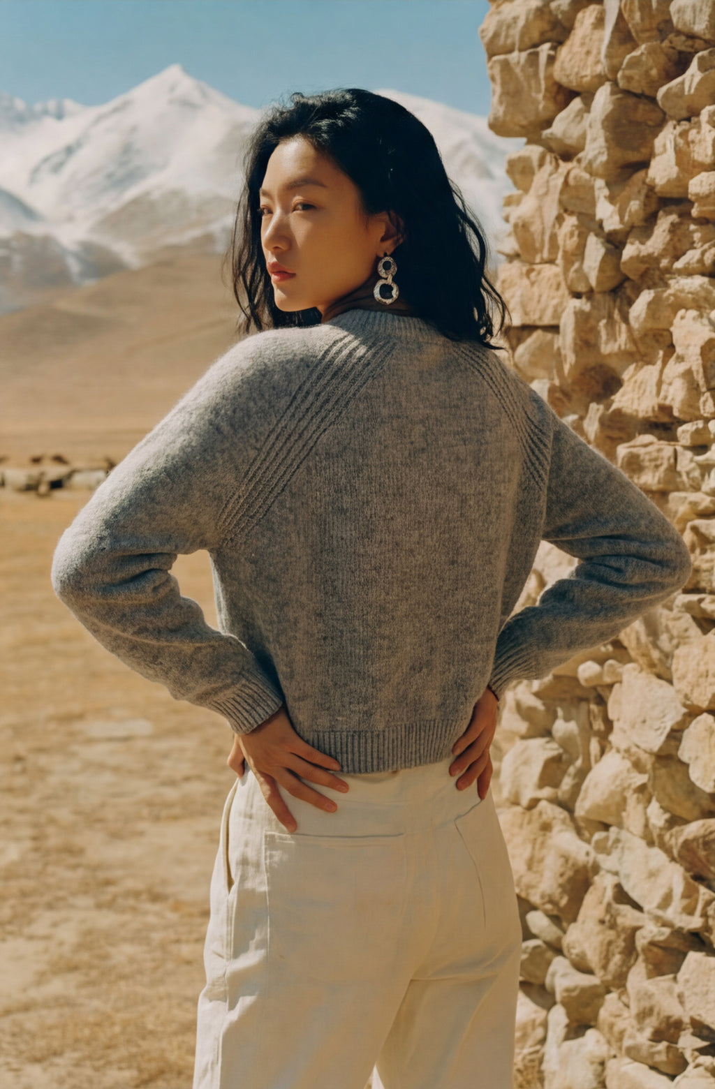 Classic Crew Neck Knit Jumper