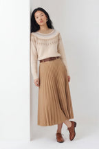 Textured Wool Crewneck Jumper