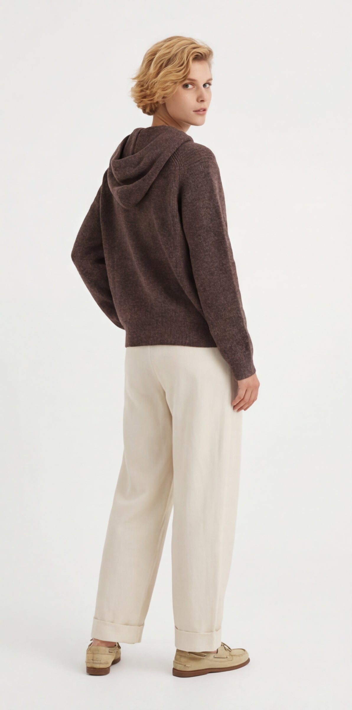 Vintage Interloop Wool Hoodie Jumper