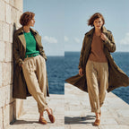 Classic Brown Cable Knit Vest