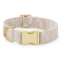 Flax Lines Dog Collar