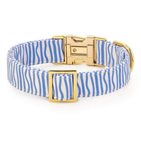 Blue Waves Dog Collar