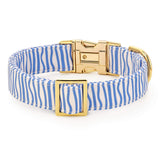 Blue Waves Dog Collar
